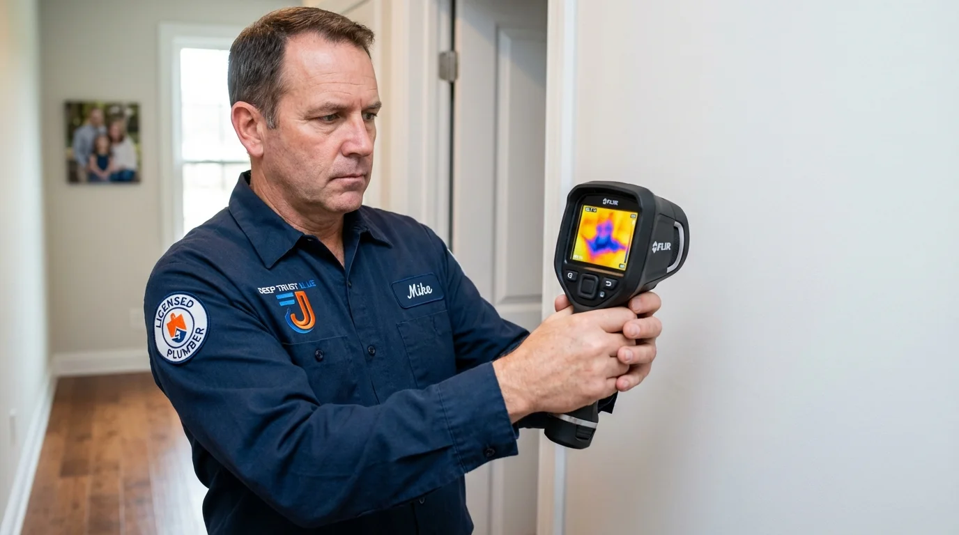 Thermal imaging leak detection by Johns Plumbing LLC in Florala